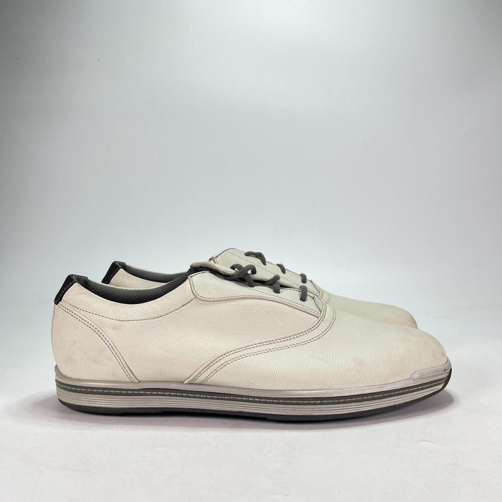 FootJoy Contour Cloud White Low Top Spikeless Golf Shoes 54040 Men's Size 13 W